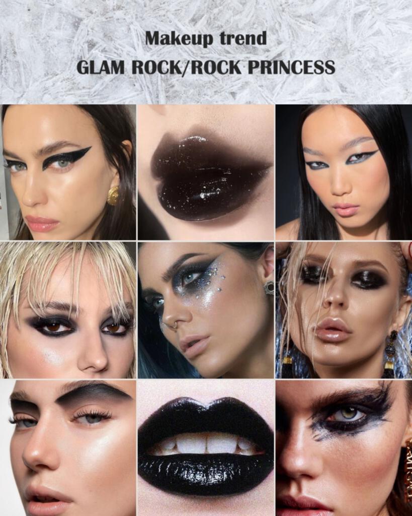 Glam rock - rock princerss trend